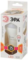 LED A65-25W-827-E27 ЭРА (диод, груша, 25Вт, тепл, E27) (10/100/1200)