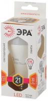 LED A65-21W-827-E27 ЭРА (диод, груша, 21Вт, тепл, E27) (10/100/1200)