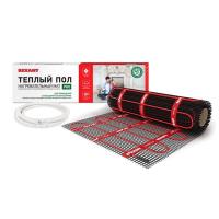 Тёплый пол, нагревательный мат PRO RNX-4-880 4м², 0,5х8м, 880Вт двухжильный, с экраном REXANT