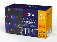 ENOB-2M ЭРА Гирлянда LED Бахрома 2м*1м мультиколор, 24V, IP44 (80/960)