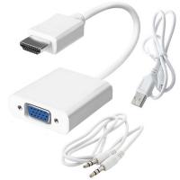 HDMI (m)-VGA (f)+AUX Power