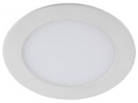 LED 1-6 Светильник ЭРА светодиодный круглый LED 6W  220V 4000K