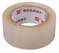 Скотч упаковочный REXANT 48 мм х 50 мкм, прозрачный, рулон 66 м