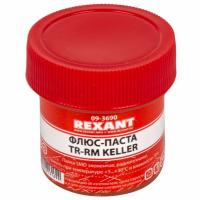 Флюс для пайки, паста TR-RM KELLER, 20мл, банка REXANT