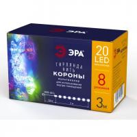ENIN-3K ЭРА Гирлянда LED Нить Короны 3 м мультиколор, 220V, IP20 (36/864)