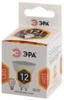 LED MR16-12W-827-GU10 ЭРА (диод, софит, 12Вт, тепл, GU10) (10/100/4000)