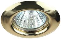 ST3 GD Светильник ЭРА штампованный MR16,12V, 50W золото (1/100)