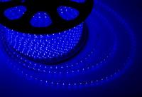 Лента светодиодная 220В, SMD5050, 60 LED/м, Синий, 13х8мм, IP67 NEON-NIGHT