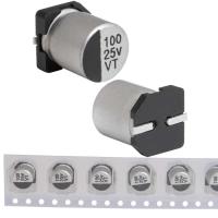 100 uF 25 V 105C 6.3*7.7 VT