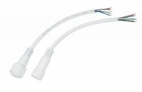 Соединительный кабель (5pin) герметичный (IP67) 5х0.5мм²  белый  REXANT