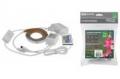 Комплект светодиодной ленты SMD5050-30 LED/м-12 В-7,2 Вт/м-IP20-RGB (1 м), 12 Вт, IR-контроллер TDM