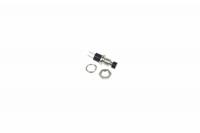 Выключатель-кнопка металл 220V 2А (2с) OFF-(ON) Ø7.2 черная Micro (RWD-301, PBS-10B) REXANT