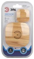 Звонок  ЭРА BIONIC Bright wood беспроводной