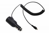 Автозарядка с индикатором microUSB (АЗУ) (5 V, 2000 mA) шнур спираль до 2 м REXANT