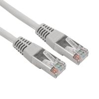 Шнур коммутационный, патч-корд F/UTP RJ45-RJ45, CAT 5e, LSZH серый, 5м REXANT