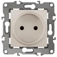 12-2105-02 ЭРА Розетка 2P, 16АХ-250В, Эра12, слоновая кость