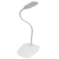 Светильник настольный Click 4Вт, LED, 4000К, диммируемый 3 ступени, заряжаемый, на основании, белый REXANT