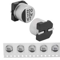 220 uF 10 V 105C 6.3*5.4 VT