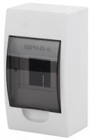 NO-box_simple-plastic_4_surface ЭРА Бокс ЩРН-П-4 модуля навесн.пластик IP41 ЭРА SIMPLE (30/180)