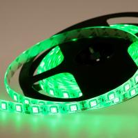 LED лента 5м  силикон, 10 мм, IP65, SMD 5050, 60 LED/m, 12 V, цвет свечения зеленый LAMPER
