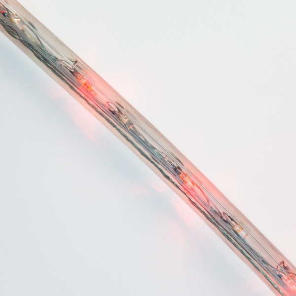 Дюралайт LED трехжильный 230В 13мм 36 LED/м КРАСНЫЙ свечение с динамикой модуль 4м бухта 100м NEON-NIGHT