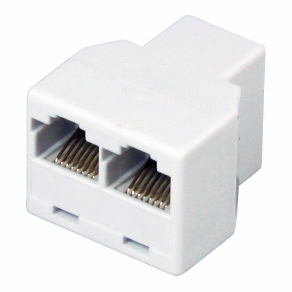 Двойник компьютерный UTP RJ-45(8P8C) (гнездо - 2 гнезда) REXANT