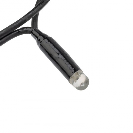 Гирлянда светодиодная Занавес 2х3м 760 LED БЕЛЫЙ черный КАУЧУК IP67 постоянное свечение 230В блок в комплекте NEON-NIGHT