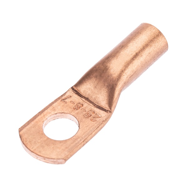 Наконечник медный ТМ 25-10-8 (25мм² - Ø10мм) (в упак 100 шт.) REXANT