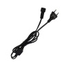 Гирлянда светодиодная Мультишарики Ø23мм 10м 80 LED БЕЛЫЙ черный ПВХ IP65 постоянное свечение 230В нужен блок 303-500 NEON-NIGHT