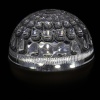 Лампа светодиодная, диаметр 50мм, E27, 9 LED, 1Вт, БЕЛЫЙ, прозрачная колба, 230В NEON-NIGHT