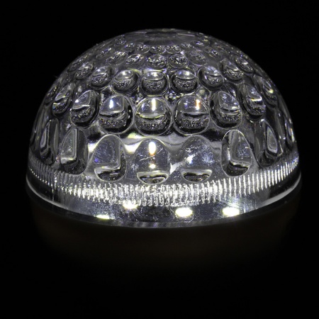 Лампа светодиодная, диаметр 50мм, E27, 9 LED, 1Вт, БЕЛЫЙ, прозрачная колба, 230В NEON-NIGHT