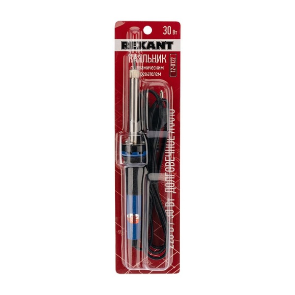 Паяльник долговечное жало, серия МАСТЕР, 30Вт, 230В, блистер REXANT