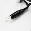 Гирлянда светодиодная Бахрома (Айсикл) 5х0,7м 152 LED ТЕПЛЫЙ БЕЛЫЙ черный каучук 2,3мм IP67 эффект мерцания 230В нужен блок 315-000 NEON-NIGHT