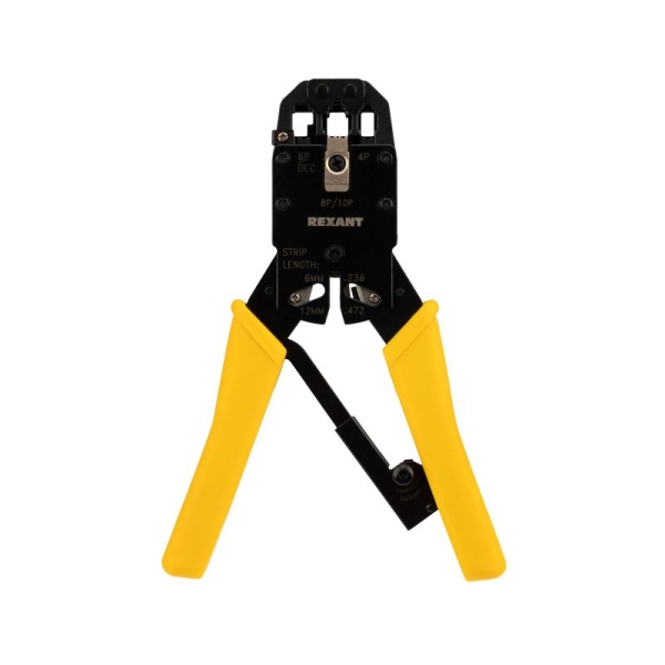 Кримпер HT-200R для обжима 10P10C, 8P8C, 6P6C, 4P4C REXANT