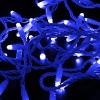 Гирлянда светодиодная Нить 10м 100 LED СИНИЙ белый ПВХ IP65 эффект мерцания 24В соединяется NEON-NIGHT нужен трансформатор 531-100/531-311/531-312