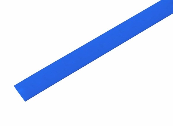 Трубка термоусаживаемая ТУТ нг 13,0/6,5мм, синяя, упаковка 50 шт. по 1м REXANT
