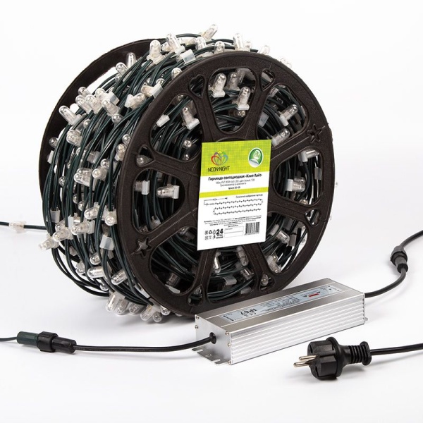 Гирлянда LED ClipLight 12V 150 мм, цвет диодов Белый