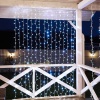 Гирлянда светодиодная Занавес 2х3м 600 LED БЕЛЫЙ белый ПВХ IP65 постоянное свечение 230В нужен блок 303-500-1 NEON-NIGHT