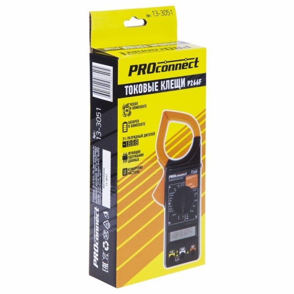 Токовые клещи P266F PROconnect