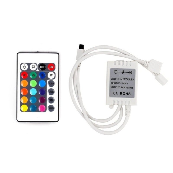 LED RGB контроллер инфракрасный (IR) 12 V/6 A инфракрасный (IR) LAMPER