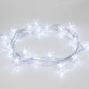 Гирлянда светодиодная Снежинки 20 LED БЕЛЫЕ 2,8 метра