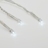 Гирлянда Светодиодный Дождь 1.5х1.5 м 144 LED, прозрачный ПВХ, с контроллером, холодное белое свечение NEON-NIGHT