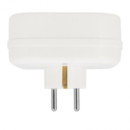 Четверник электрический 16А с/з белый REXANT