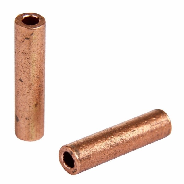 Гильза медная ГМ 4-3 (4мм² - Ø3мм) (в упак. 10 шт.) REXANT