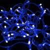 Гирлянда светодиодная Нить 10м 100 LED СИНИЙ прозрачный ПВХ IP65 постоянное свечение 230В соединяется нужен блок 303-500-1 NEON-NIGHT