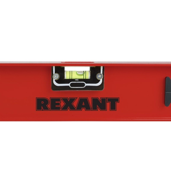 Уровень алюминиевый Рельс, 600мм, 3 глазка (1 поворотный) REXANT