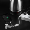 Адаптер питания 220В + 2  USB REXANT RX-17