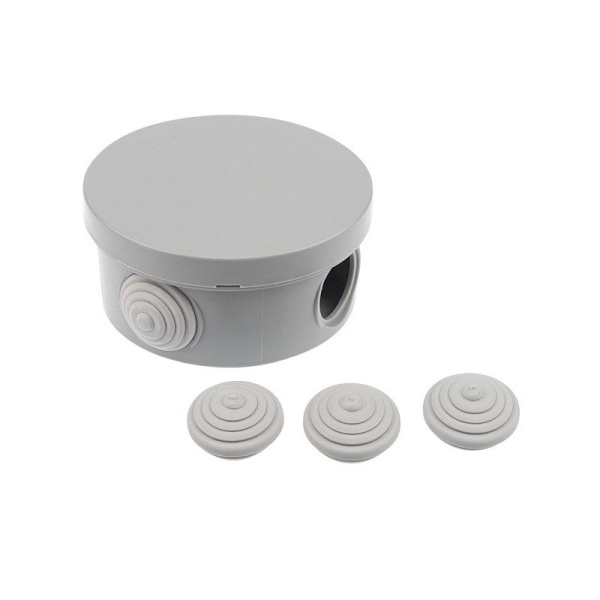 Коробка распаячная ОУ, D 85х40мм, IP54 (УПр 85/40.1.3) REXANT