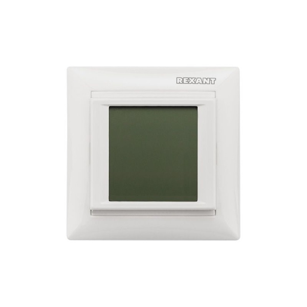 Терморегулятор цифровой RX-421H сенсорный, программируемый, совместим с Legrand серии Valena, белый REXANT