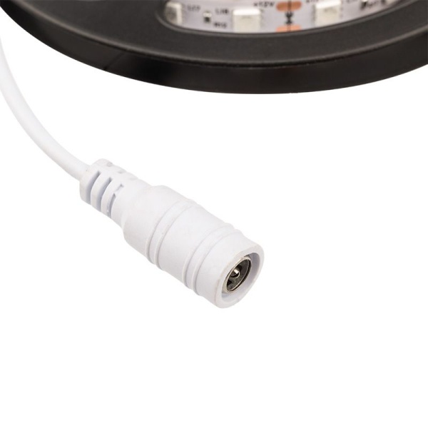 Лента светодиодная 12В, SMD5050, 14,4Вт/м, 60 LED/м, желтый, 10мм, 5м, IP65 LAMPER